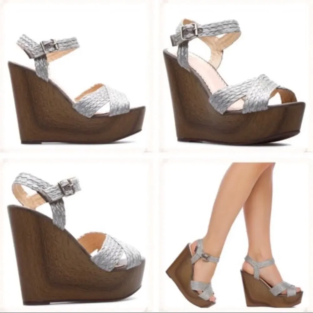 NIB 'Wilma' by Madison for Shoe Dazzle - Gray - 8.5